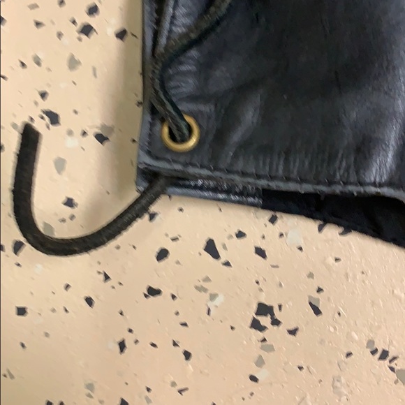 ADDIS Fashions LEATHER Vest Size Small - Picture 6 of 6